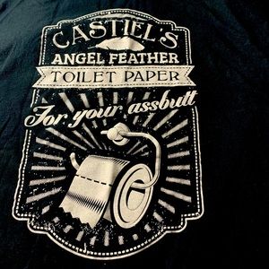 Supernatural’s Castiel Assbutt T-Shirt